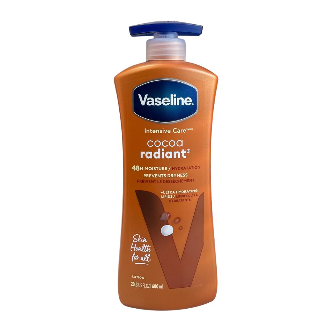 Vaseline Cocoa Radiant Intensive Care Body Lotion 600ml