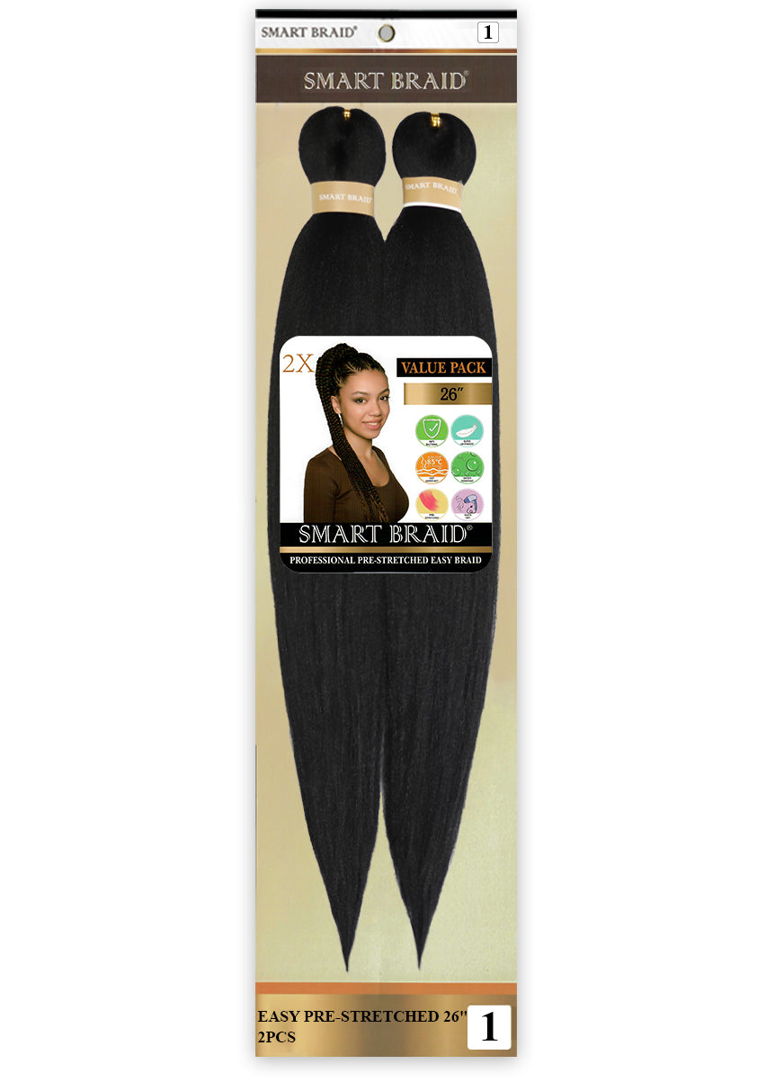 Smart Braid Pre-Stretched 2X26” Pack