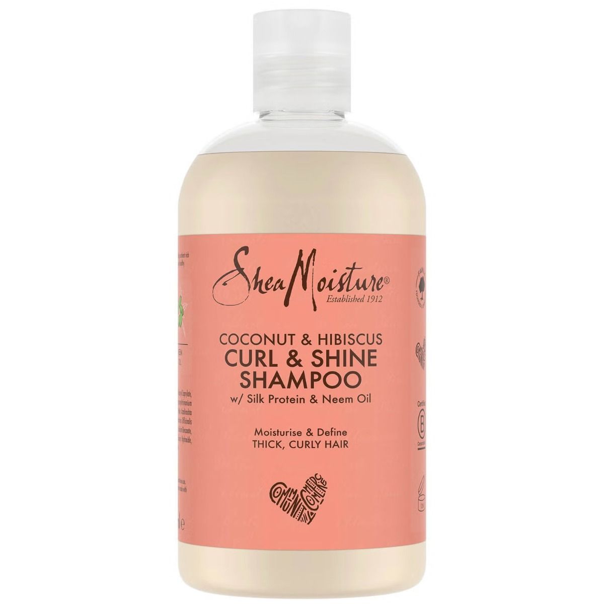 Shea Moisture Coconut & Hibiscus Curl & Shine Shampoo 384ml