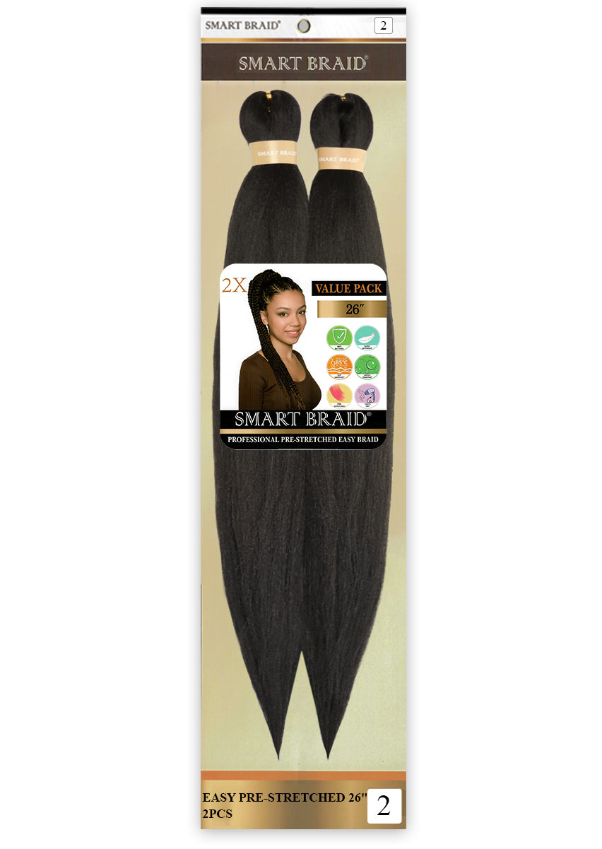 Smart Braid Pre-Stretched 2X26” Pack