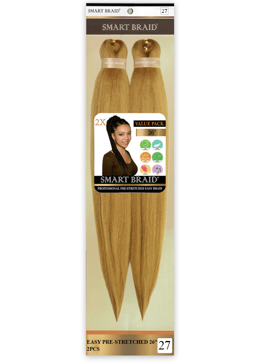 Smart Braid Pre-Stretched 2X26” Pack