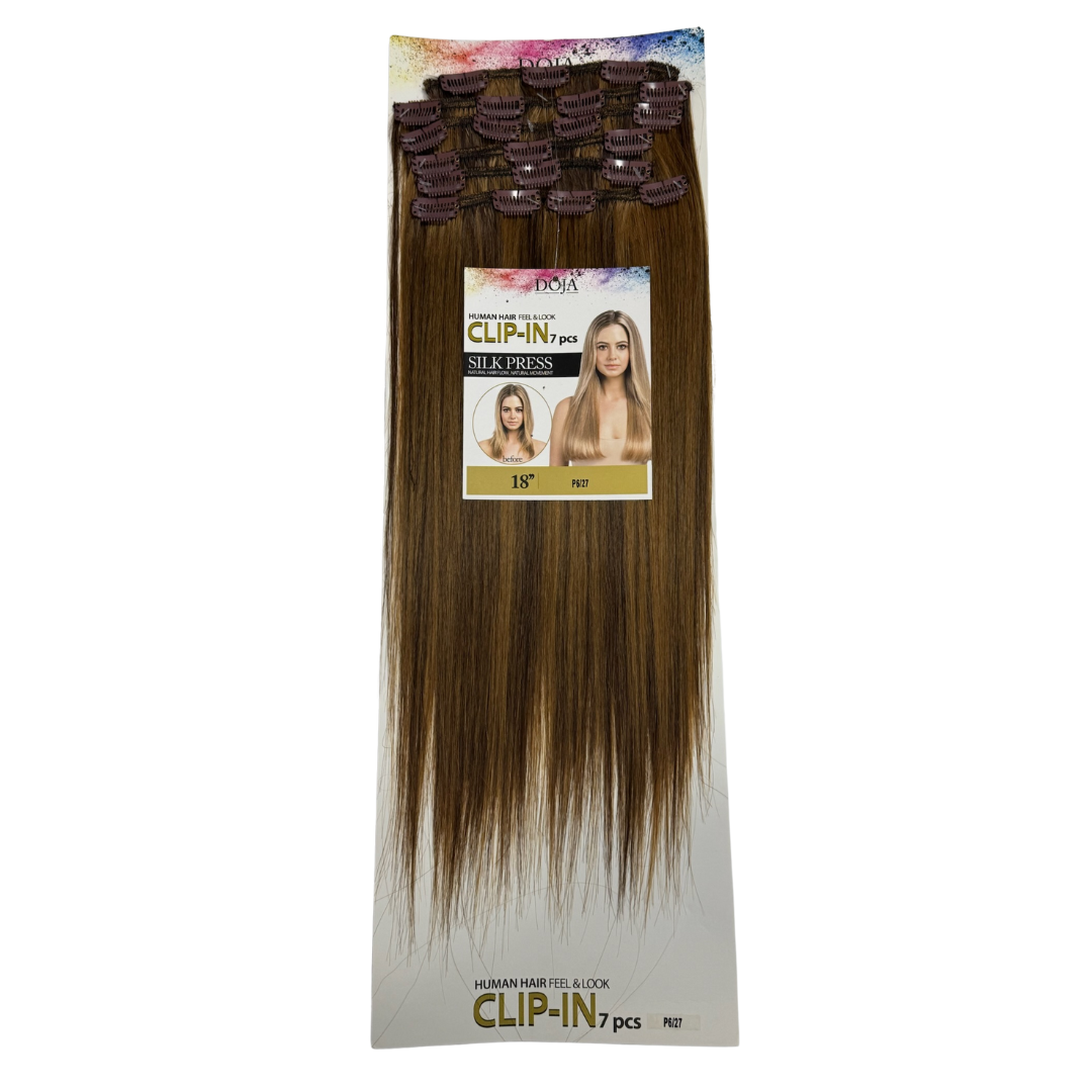 DOJA STRAIGHT 18" CLIP-IN 7PCS