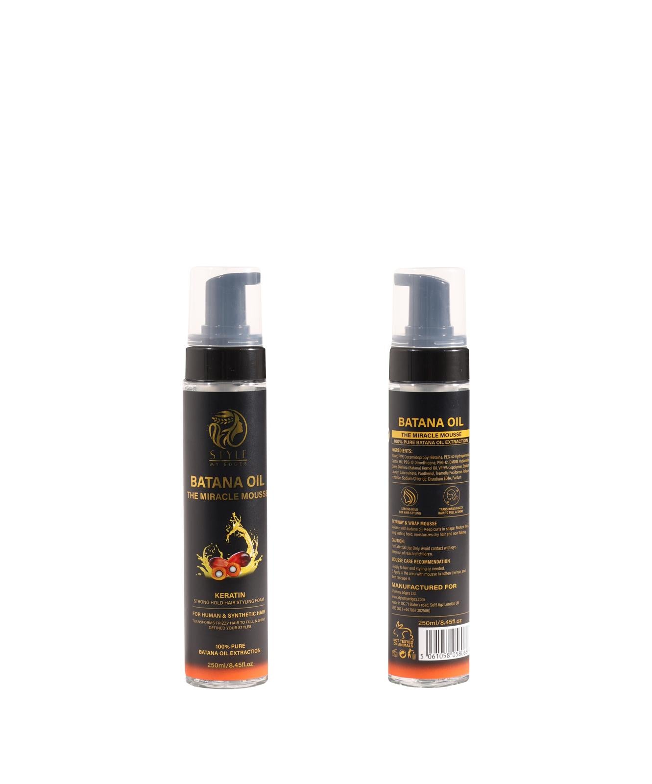 Style My Edges Batana Oil The Miracle Mousse 250ml