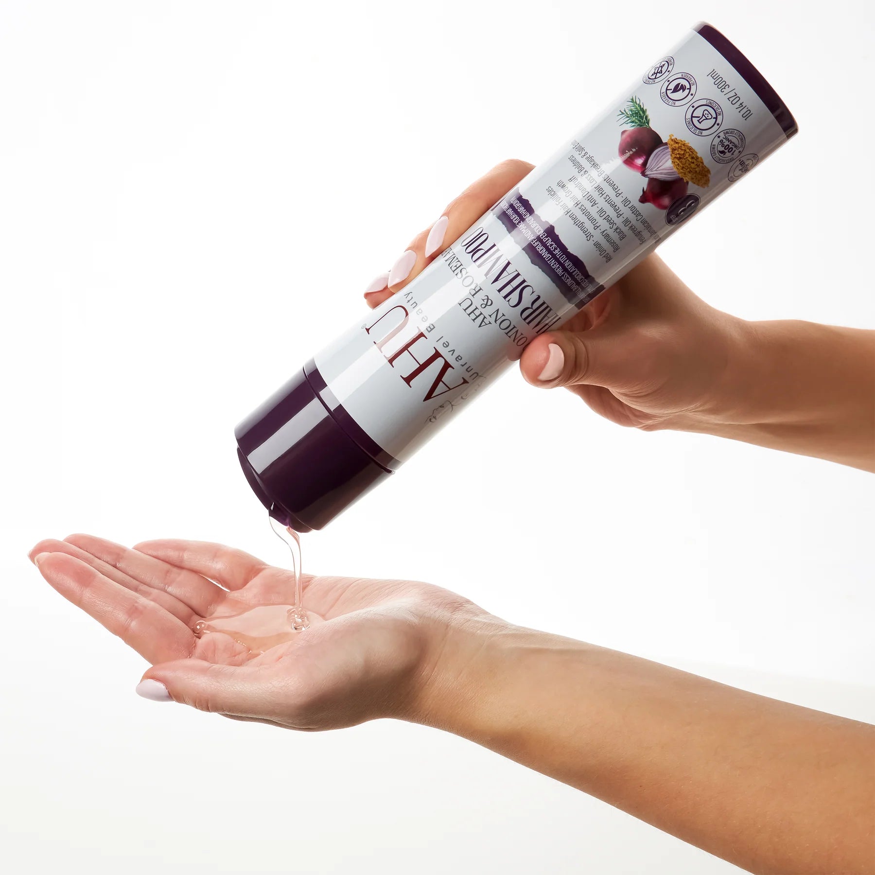AHU Red Onion & Rosemary Hair Shampoo 300ml