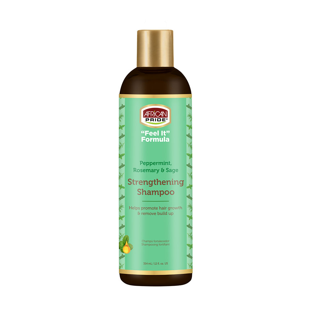African Pride "Feel It" Formula Strengthening Shampoo 354ml