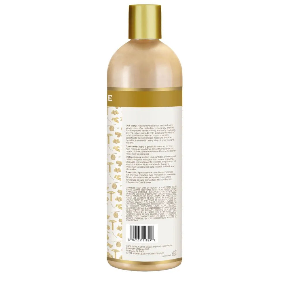 African Pride Moisture Miracle Honey & Coconut Oil Shampoo 473 ml