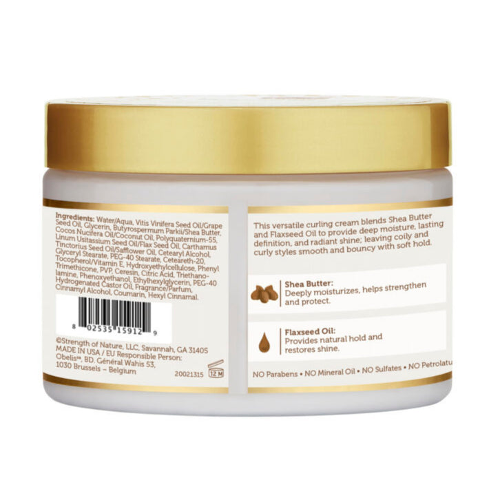 African Pride Moisture Miracle Shea Butter & Flaxseed Oil Curling Cream 340g