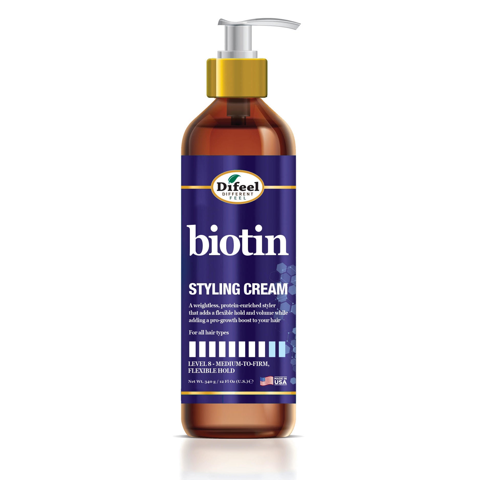 Difeel Biotin Styling Cream 340g