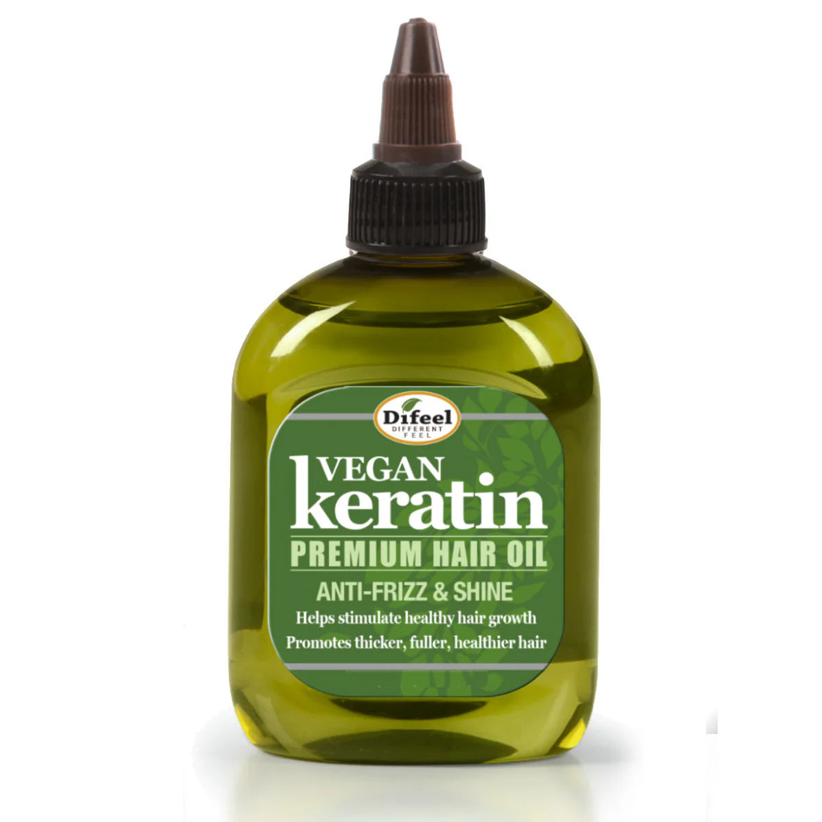 Difeel Vegan Keratin Premium Hair Oil - Anti Frizz & Shine 210ml
