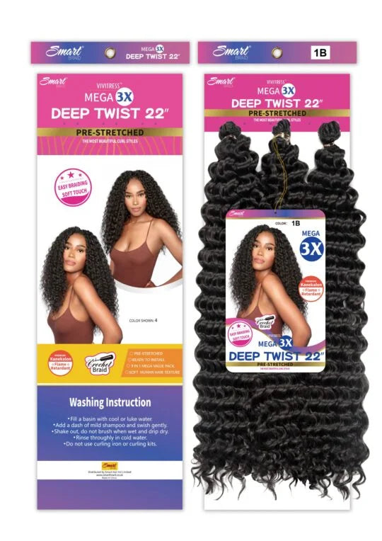 VIVITRESS 3X DEEP TWIST 22″