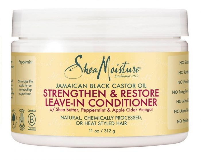 Shea Moisture Jamaican Black Castor Oil Strengthen & Restore Leave-In Conditioner 340ml