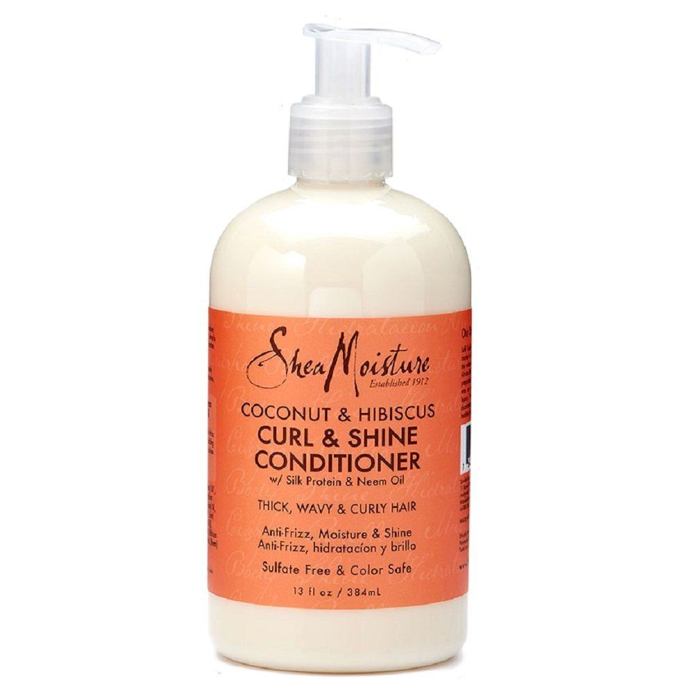 Shea Moisture Coconut & Hibiscus Curl & Shine Conditioner 384ml