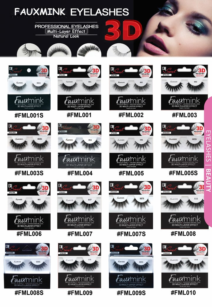 Response Soul Faux Mink 3D Effect Eyelash