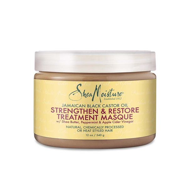 Shea Moisture Jamaican Black Castor Oil Strengthen & Restore Treatment Masque 340g