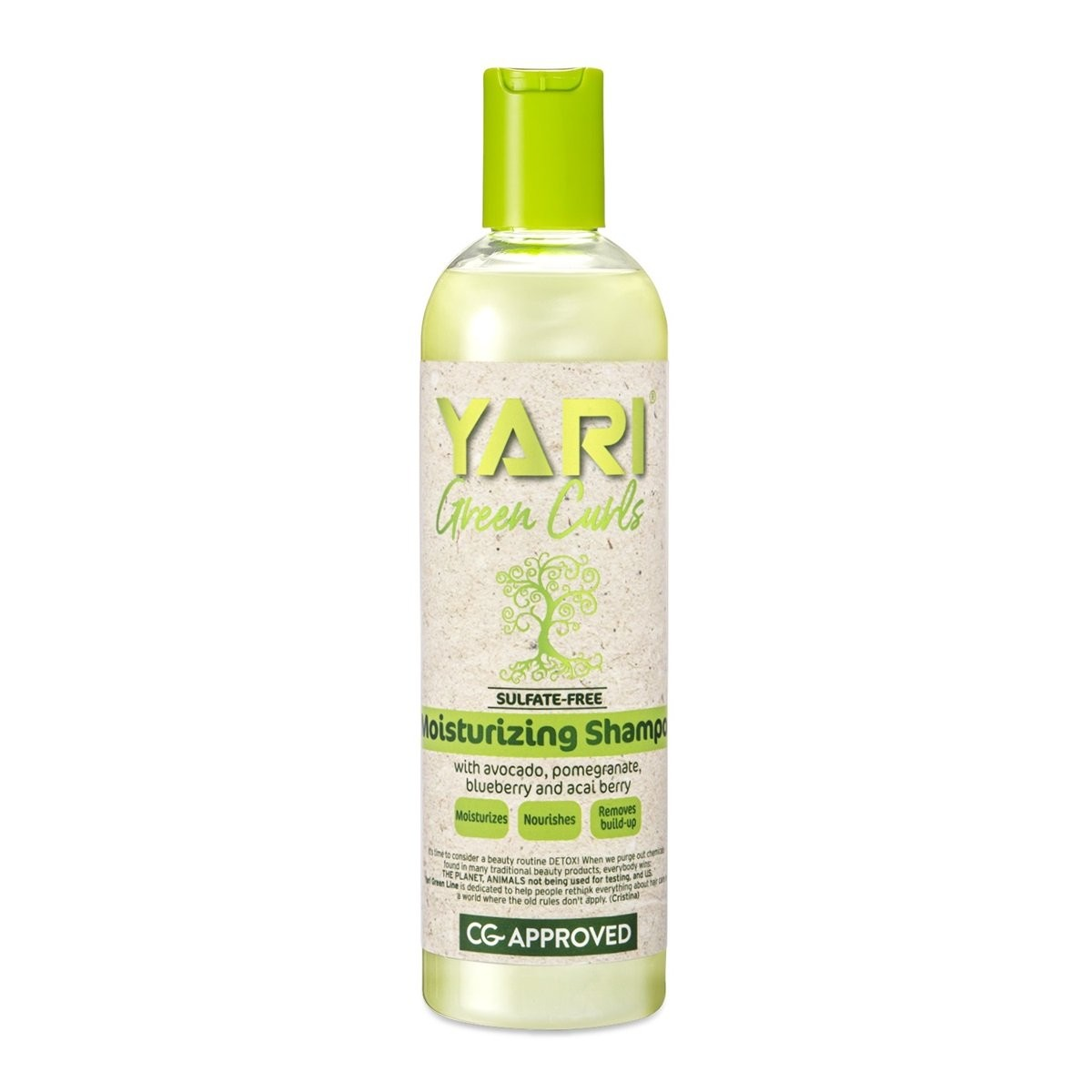 Yari Green Curls Moisturizing Shampoo 355ml