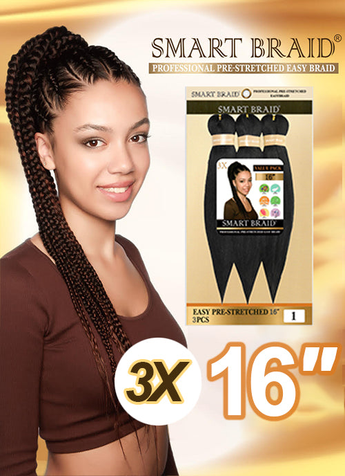 Smart Braid Pre-Stretched 3X16” Pack