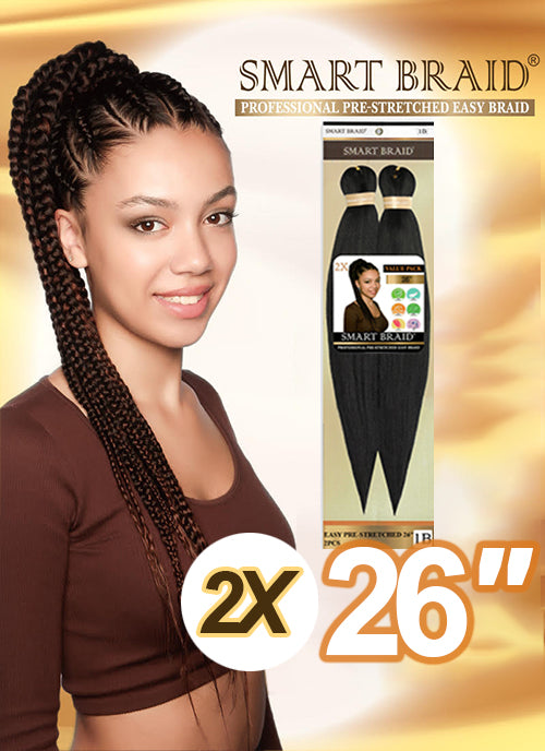 Smart Braid Pre-Stretched 2X26” Pack