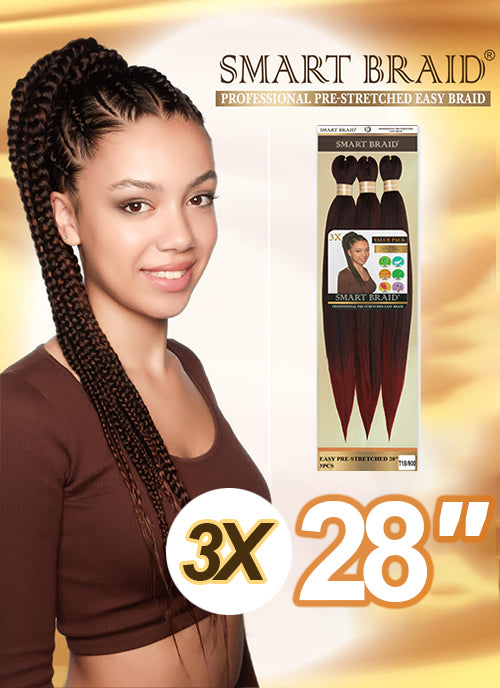 Smart Braid Pre-Stretched 3X28” Pack