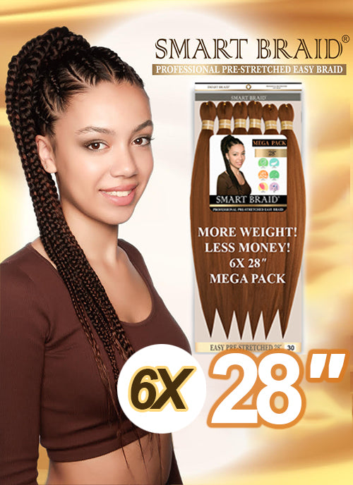 Smart Braid Pre-Stretched 6X28” Pack