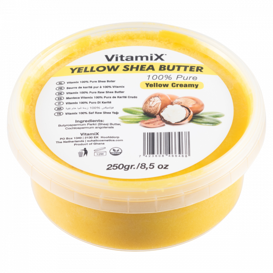 Vitamix Yellow Shea Butter – 100% Pure Yellow Creamy 250g