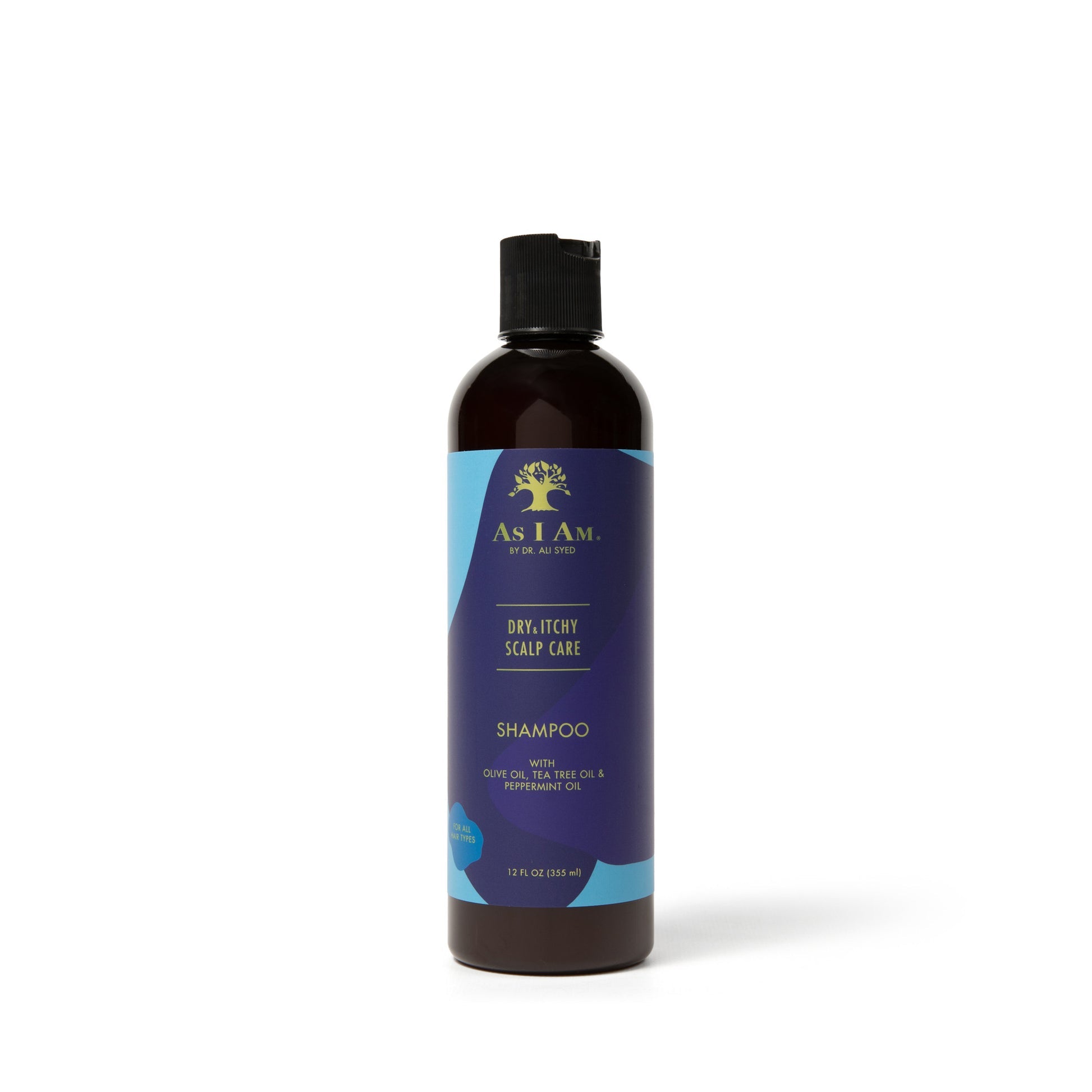As I Am Dry Itchy Dandruff Olive & Tea Tree Oil Shampoo  355ml