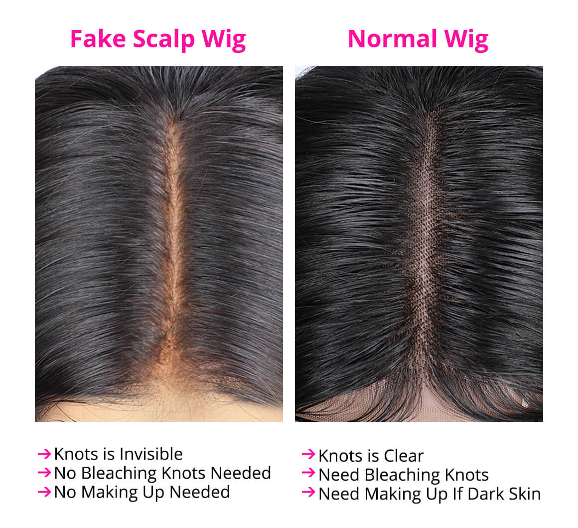 WIGLICIOUS FAKE SCALP 13X4 LACE WIG HONEY